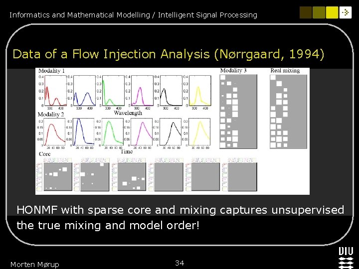 Informatics and Mathematical Modelling / Intelligent Signal Processing Data of a Flow Injection Analysis