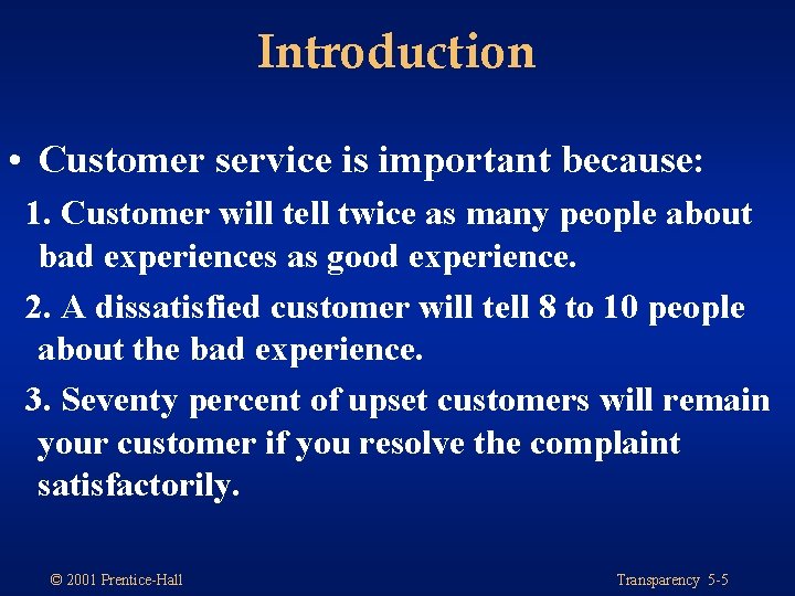 Chapter 5 The Voice of the Customer S