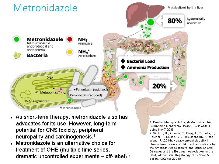 Metronidazole As short-term therapy, metronidazole also has advocates for its use. However, long-term potential