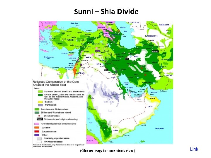 Sunni – Shia Divide ( Click on image for expandable view ) 