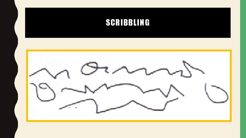SCRIBBLING 