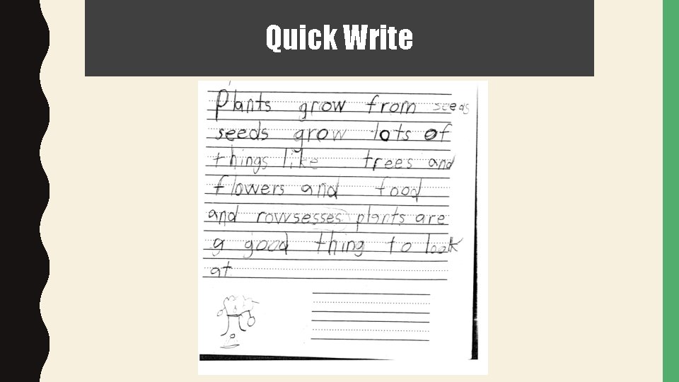Quick Write 