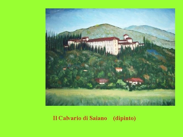 Il Calvario di Saiano (dipinto) 