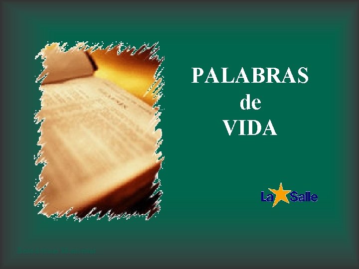 PALABRAS de VIDA Benedictinas Montserrat 