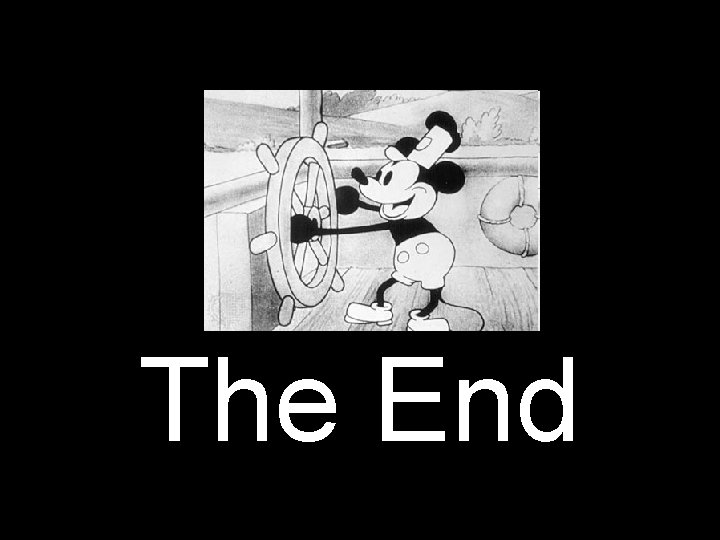 The End 