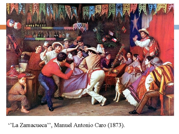 ‘’La Zamacueca’’, Manuel Antonio Caro (1873). ‘’La Zamacueca’’, Manuel Antonio Caro (1873).