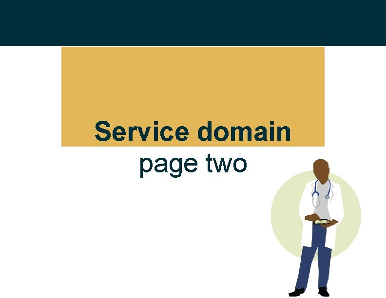 Service domain page two 