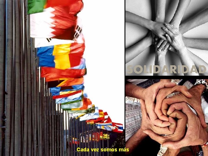 Cada vez somos más Cada vez somos más