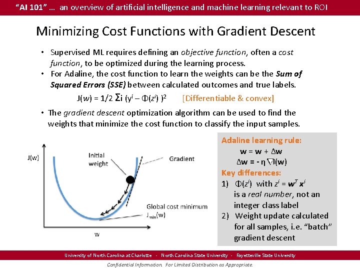 “AI 101” … an overview of artificial intelligence and machine learning relevant to ROI