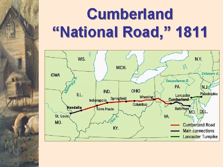 Cumberland “National Road, ” 1811 