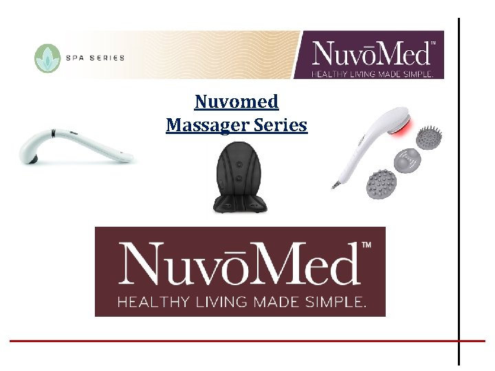 Nuvomed Massager Series 