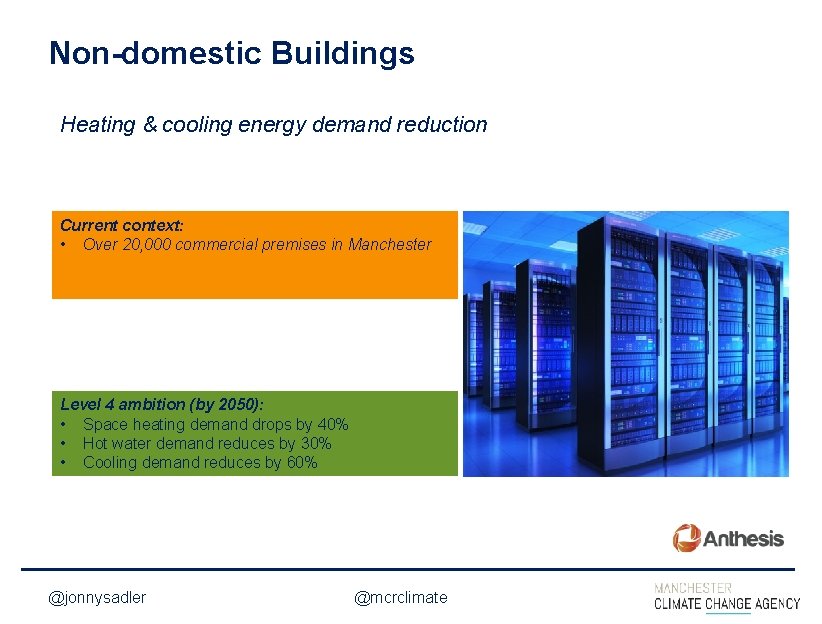 INSERT SLIDE TITLE HERE Non-domestic Buildings <INSERT DESCRIPTION HERE IF Heating & cooling energy