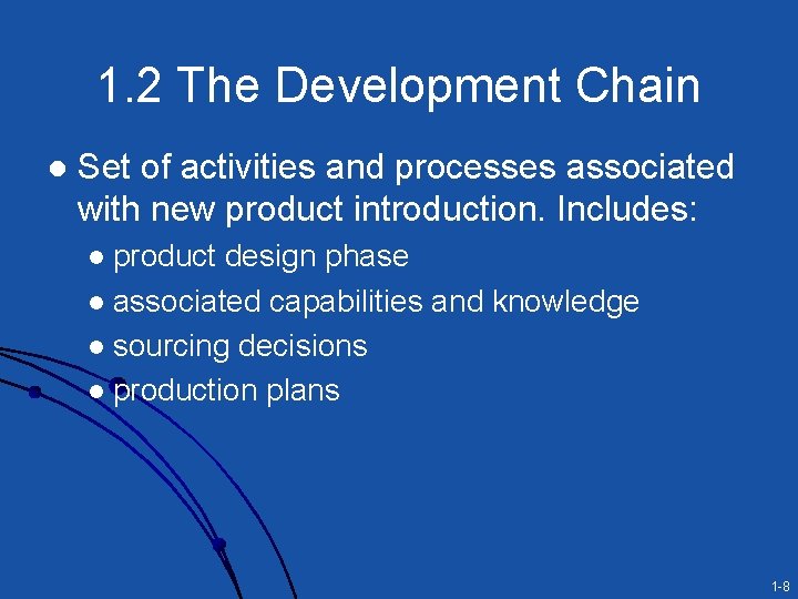 Chapter 1 Introduction to Supply Chain Management Mc