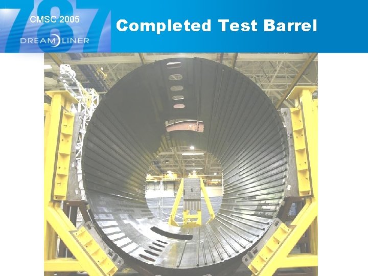 CMSC 2005 Completed Test Barrel CMSC 2005 Completed Test Barrel
