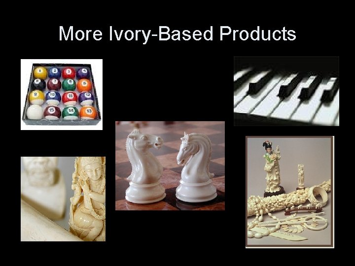 More Ivory-Based Products 