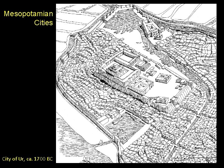 Mesopotamian Cities City of Ur, ca. 1700 BC 