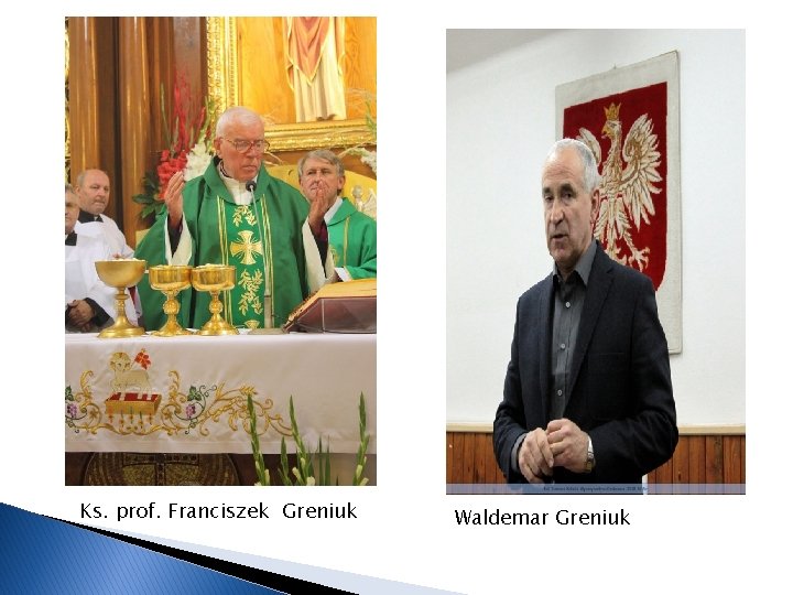 Ks. prof. Franciszek Greniuk Waldemar Greniuk 