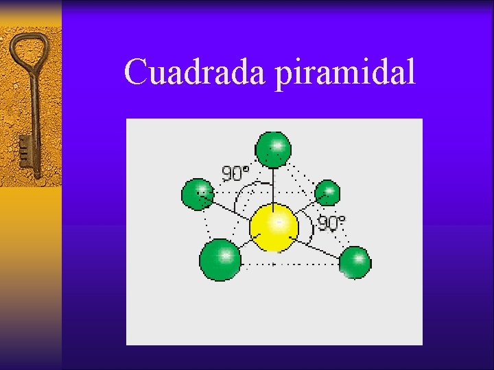 Cuadrada piramidal 