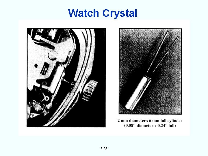 Watch Crystal 3 -38 