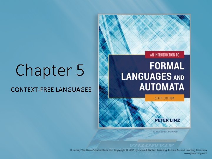 Chapter 5 CONTEXT-FREE LANGUAGES 