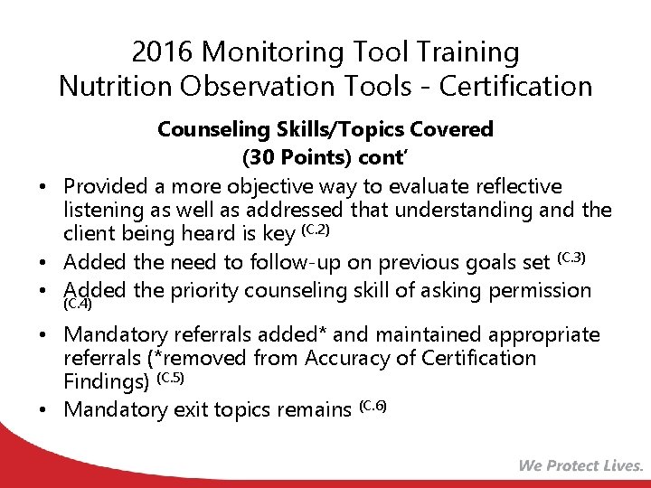 Training Monitoring Tools 2016 Monitoring Tool Training Nutrition Observation Tools Presentation