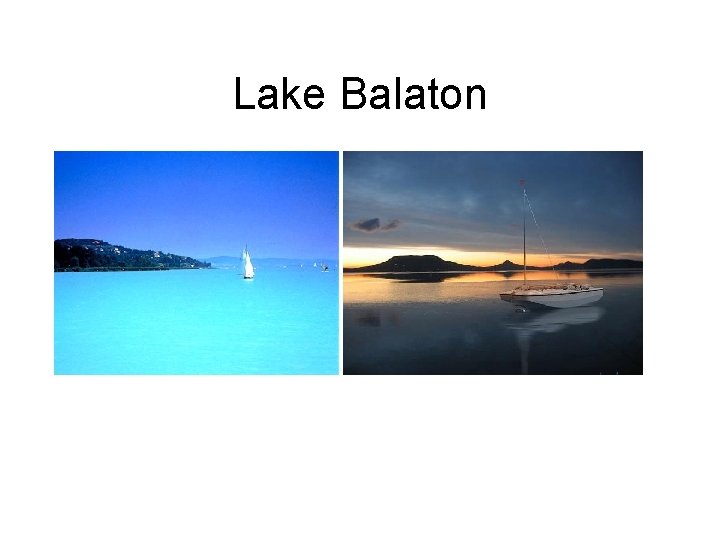 Lake Balaton 