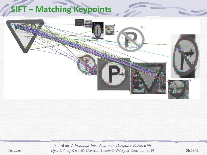 SIFT – Matching Keypoints Features Based on A Practical Introduction to Computer Vision with