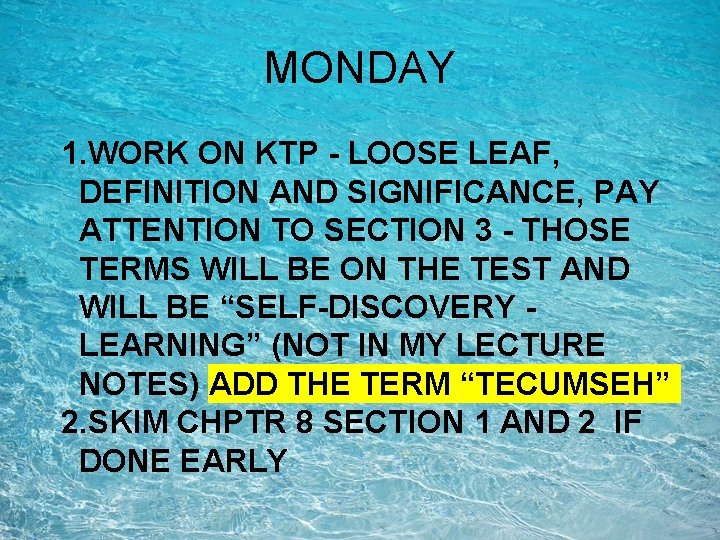 MONDAY 1. WORK ON KTP - LOOSE LEAF, DEFINITION AND SIGNIFICANCE, PAY ATTENTION TO MONDAY 1. WORK ON KTP - LOOSE LEAF, DEFINITION AND SIGNIFICANCE, PAY ATTENTION TO