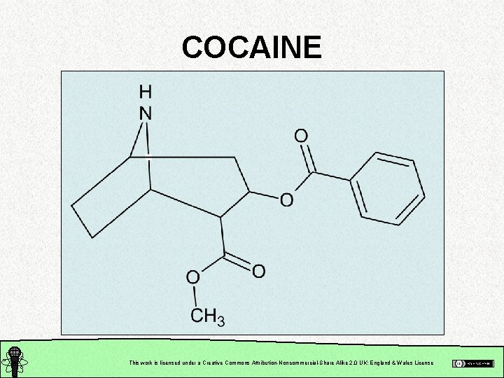 COCAINE This work is licensed under a Creative Commons Attribution-Noncommercial-Share Alike 2. 0 UK: