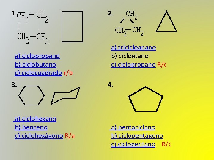 EJERCICIOS Nomenclatura de alcanos Prof Jos A Snchez