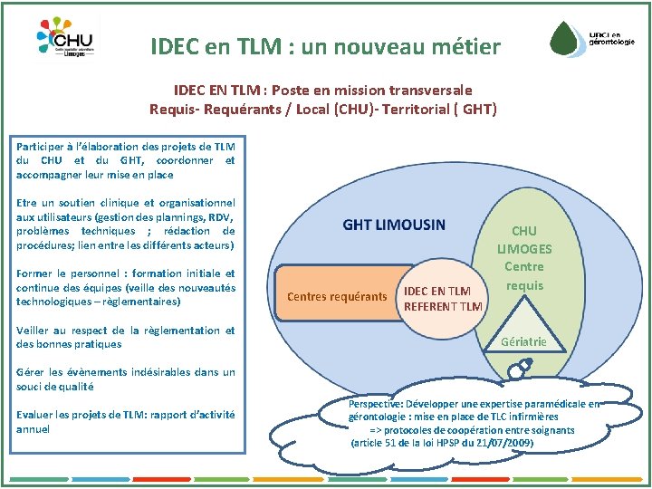 IDEC en TLM : un nouveau métier IDEC EN TLM : Poste en mission