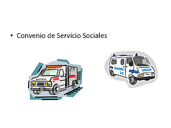  • Convenio de Servicio Sociales 