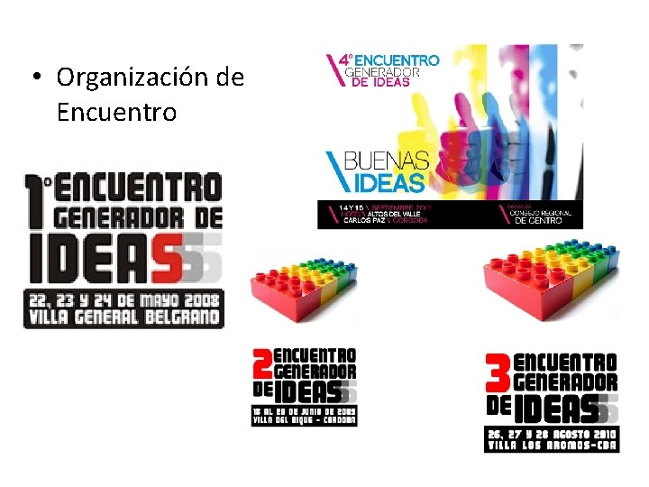  • Organización de Encuentro 