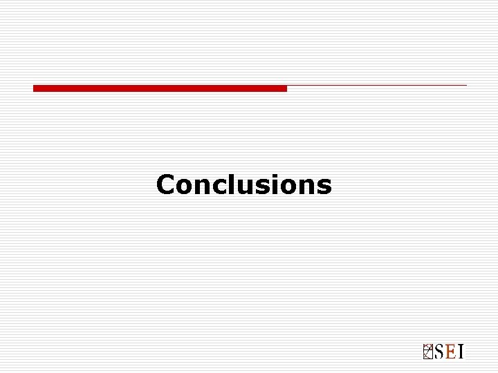 Conclusions 
