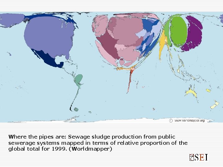 Where the pipes are: Sewage sludge production from public sewerage systems mapped in terms