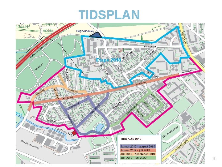 TIDSPLAN 11 