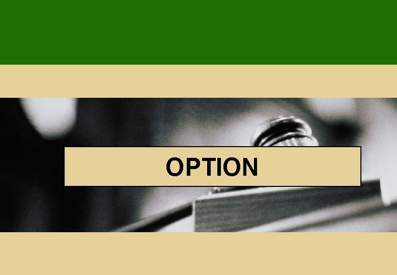 OPTION 