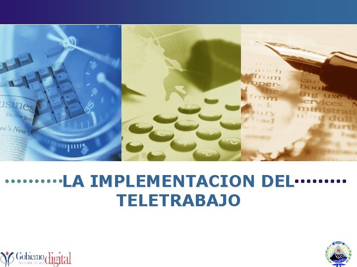 LA IMPLEMENTACION DEL TELETRABAJO 