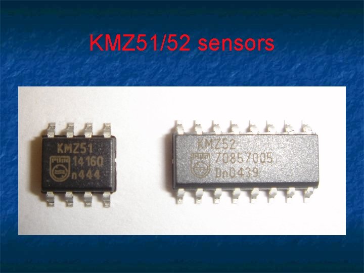 KMZ 51/52 sensors 