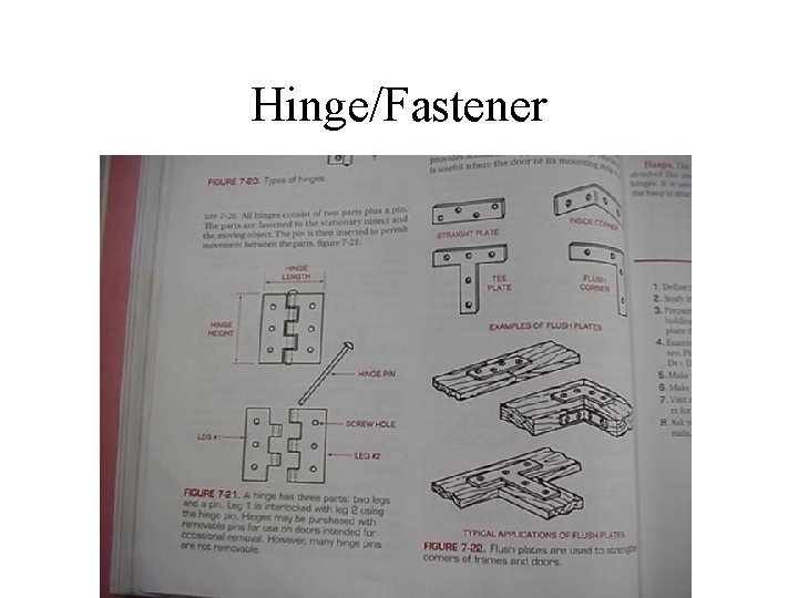 Hinge/Fastener 