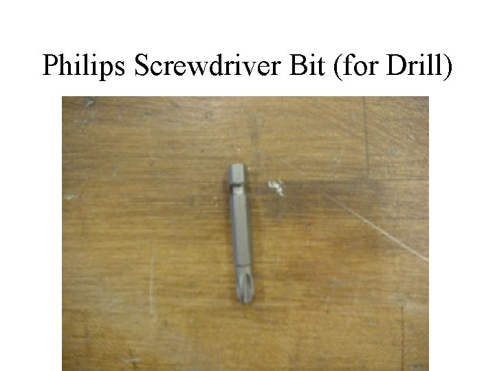 Philips Screwdriver Bit (for Drill) 