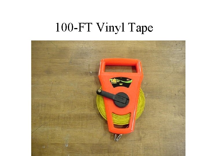 100 -FT Vinyl Tape 