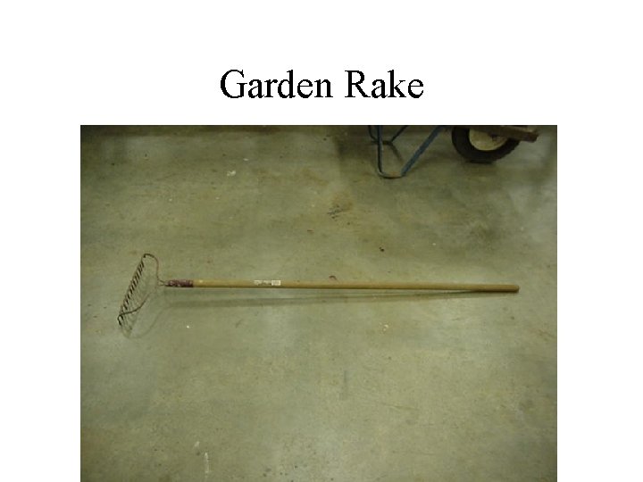 Garden Rake 