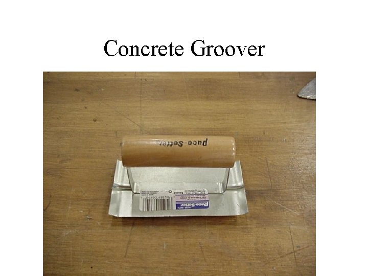 Concrete Groover 