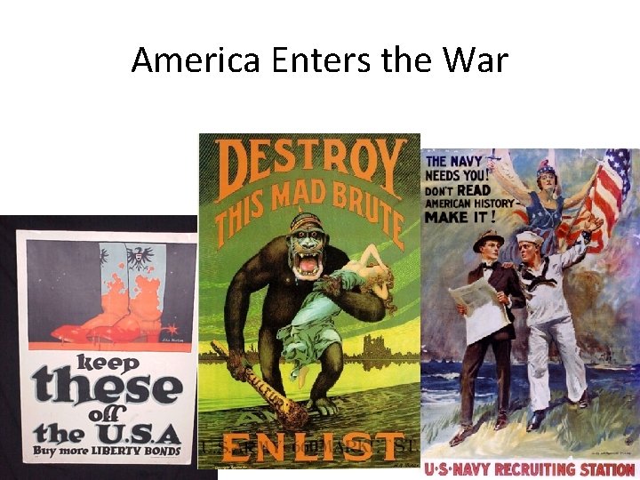 America Enters the War 