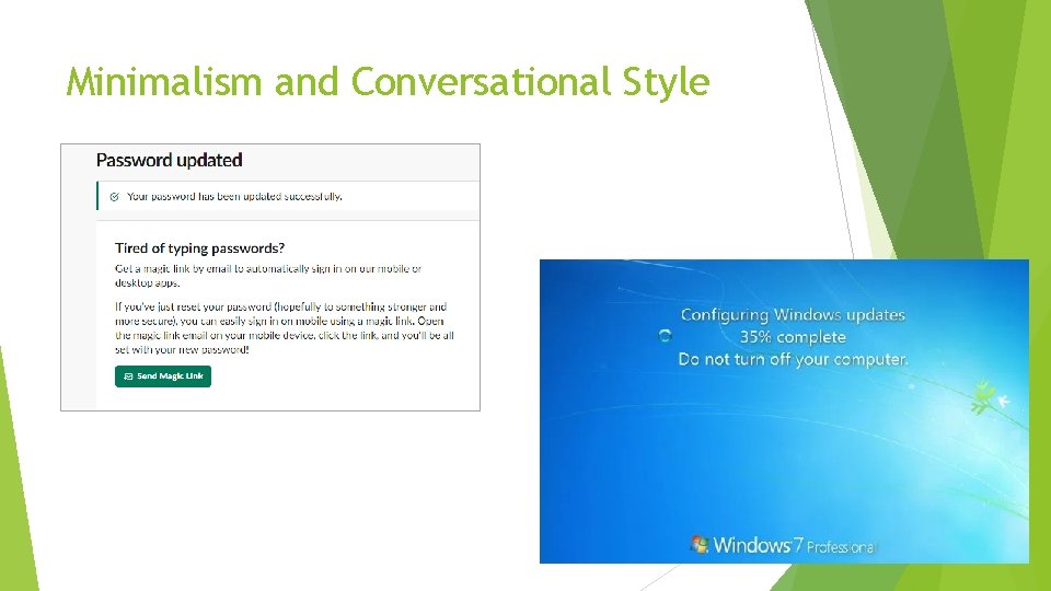 Minimalism and Conversational Style 
