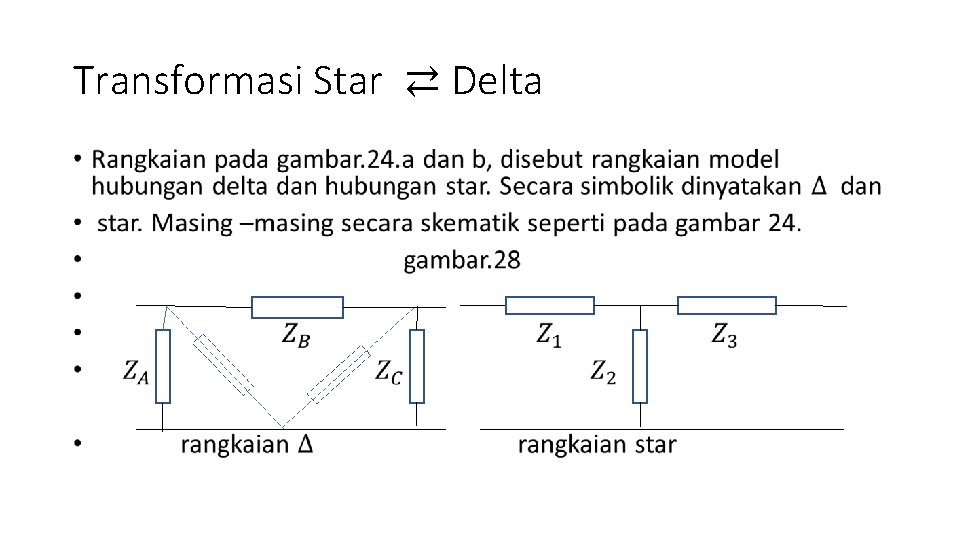 Transformasi Star ⇄ Delta • 