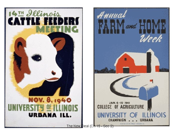 The New Deal (Ch 15 - Sec 2) 