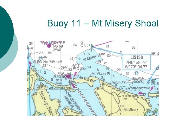 Buoy 11 – Mt Misery Shoal 