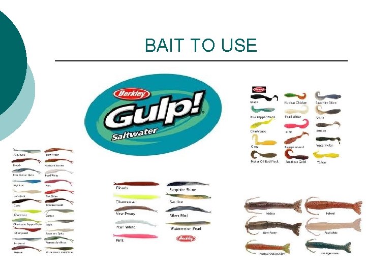 BAIT TO USE 